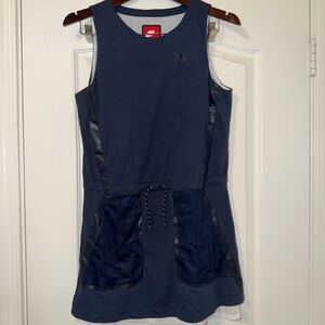 Nike Premium Tech Blue Pack Jersey Performance Tank Dress S Small T16